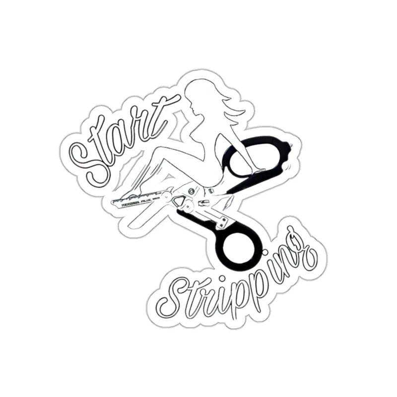 Start Stripping Sticker Printify