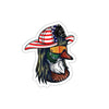 Fire Duck Sticker Printify