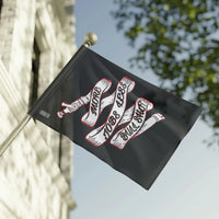 More Jobs Less Bullshit Flag Printify