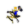 Medic Bart Sticker Printify