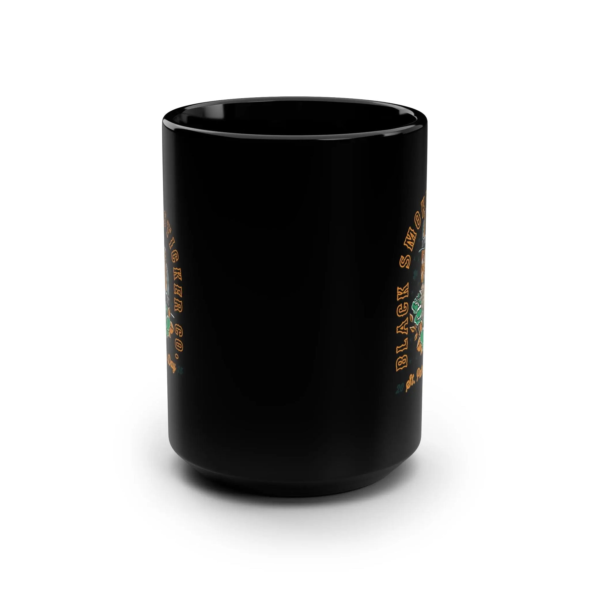 St. Patrick’s Day 2025 Black Mug, 15oz Printify