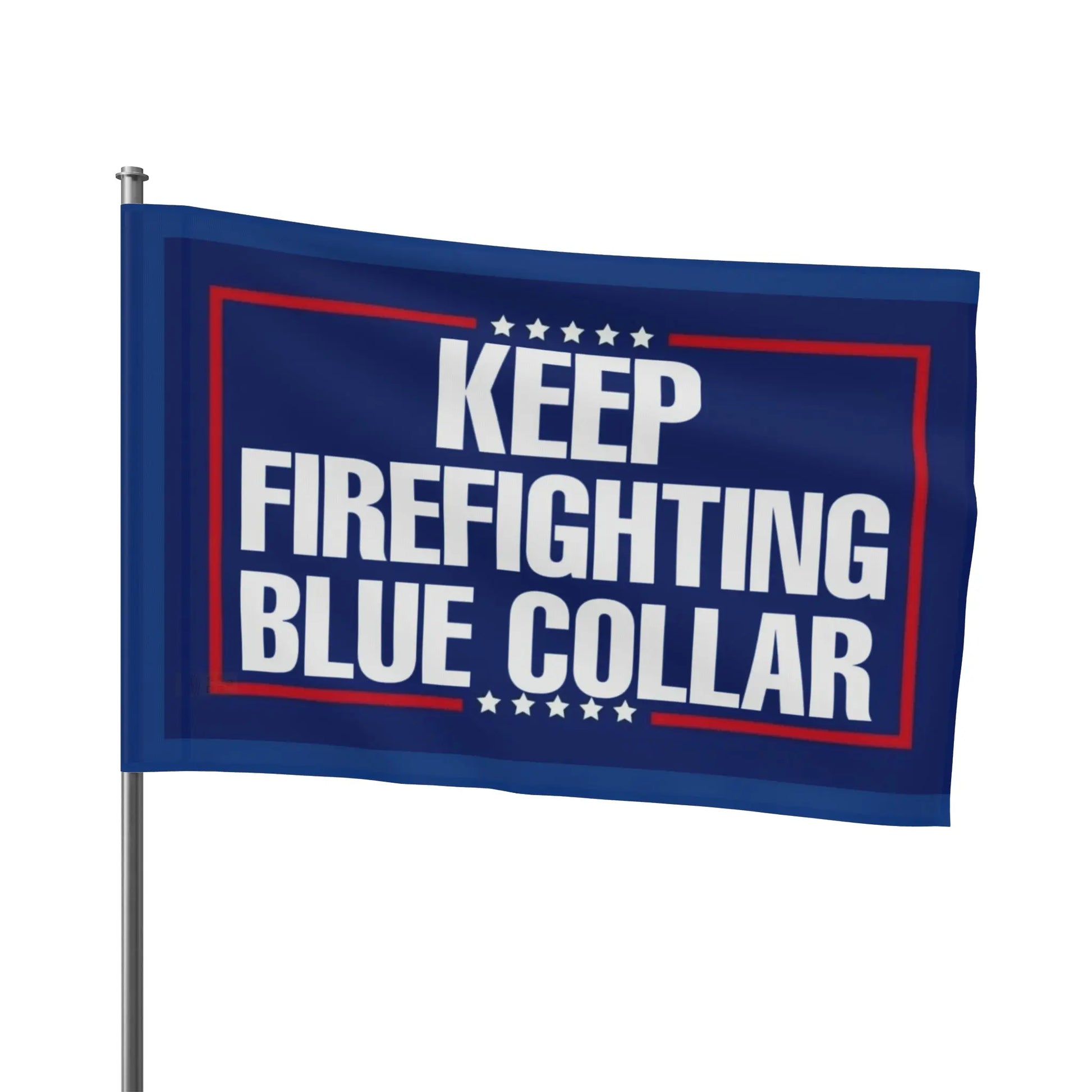 Blue Collar Flag Printify