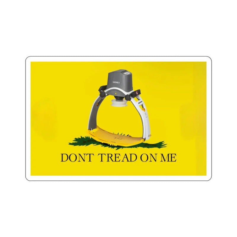 Dont Tread On Me Sticker Printify