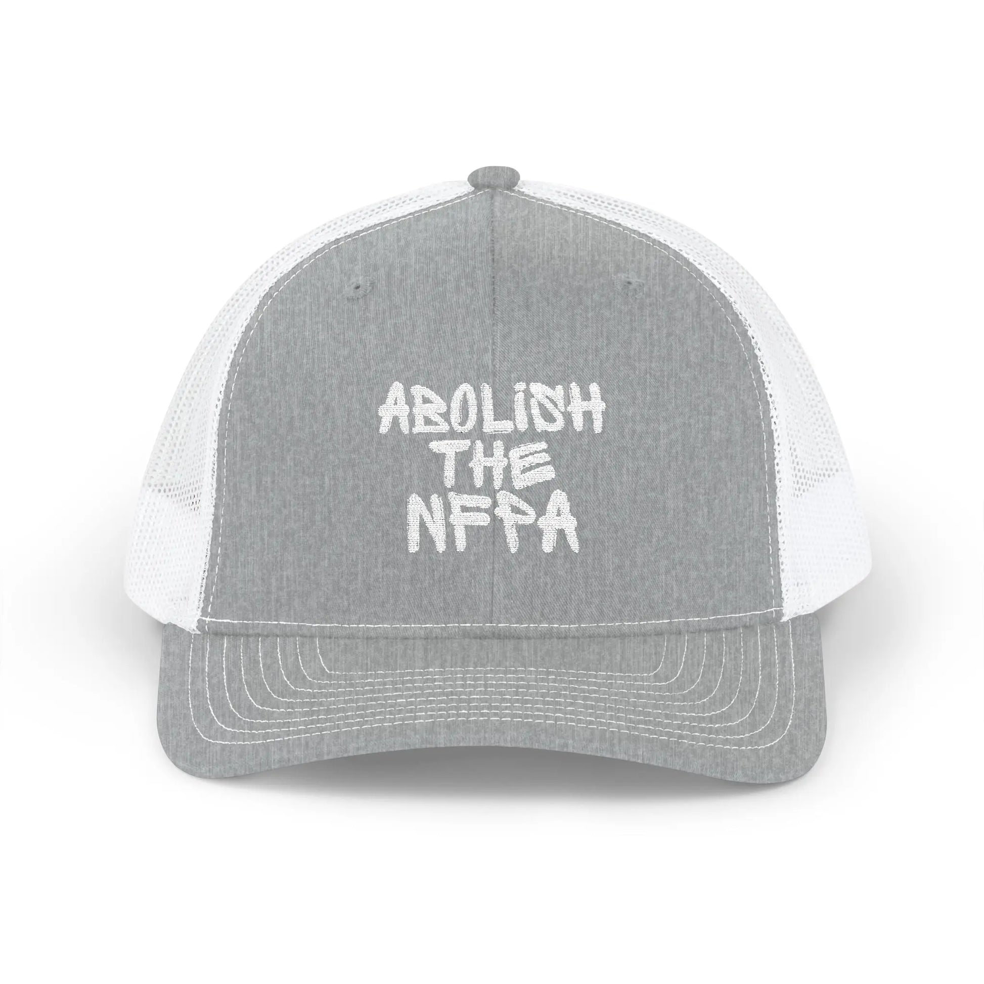 Abolish NFPA Snapback Trucker Hat (OG Font) Printify