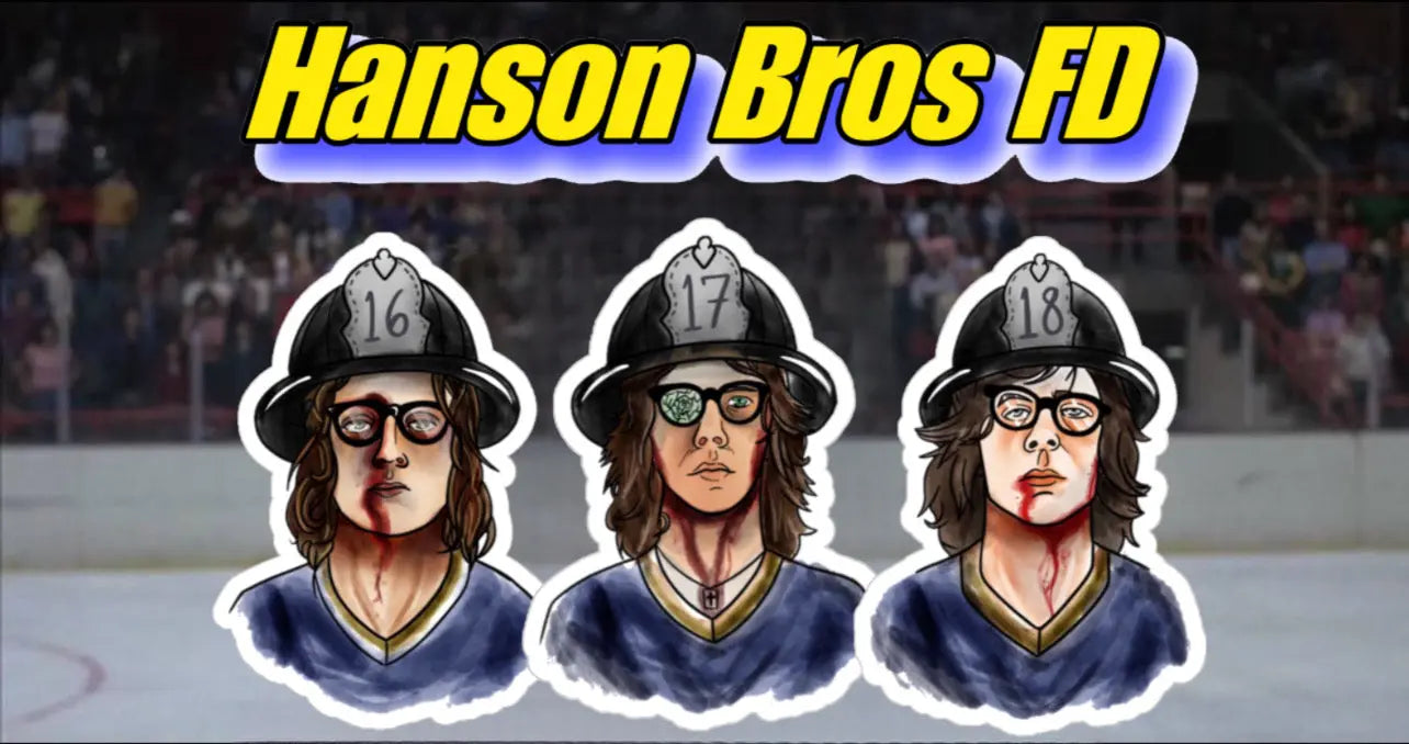 Hanson Bros FD (3 pack) Black Smoke Sticker LLC