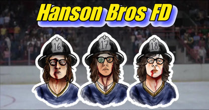 Hanson Bros FD (3 pack) Black Smoke Sticker LLC