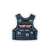 Bulletproof Sticker Printify