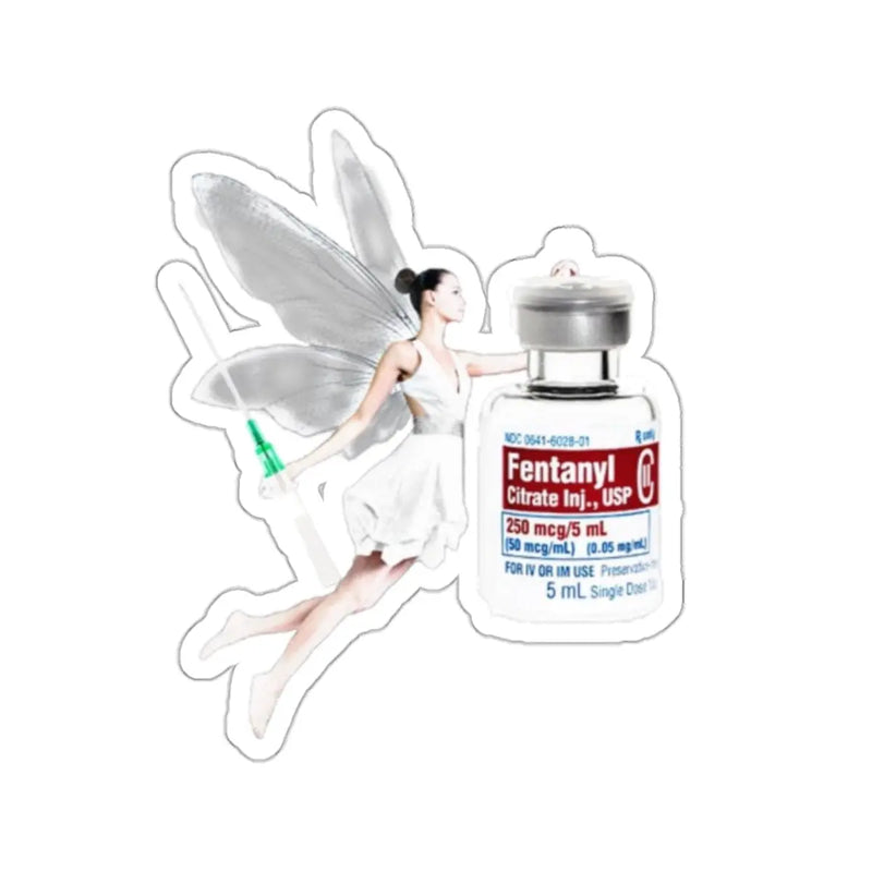 Fent-A-Nyl Fairy Sticker Printify