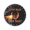 Cutting Holes Saving Souls Sticker Printify