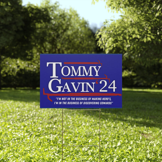 Gavin 24 Yard Sign