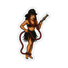 Hula Pin Up 2.0 Sticker Printify