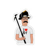 Hit It Hard Hank Sticker Printify