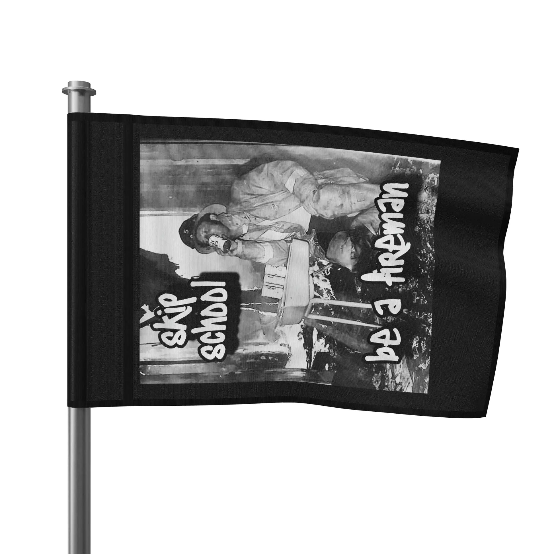 Skip School Flag Printify