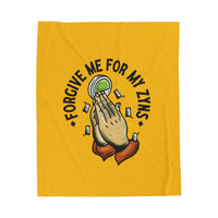 Forgive Me For My Sins Blanket Printify