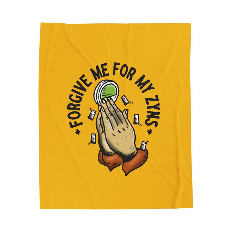 Forgive Me For My Sins Blanket Printify
