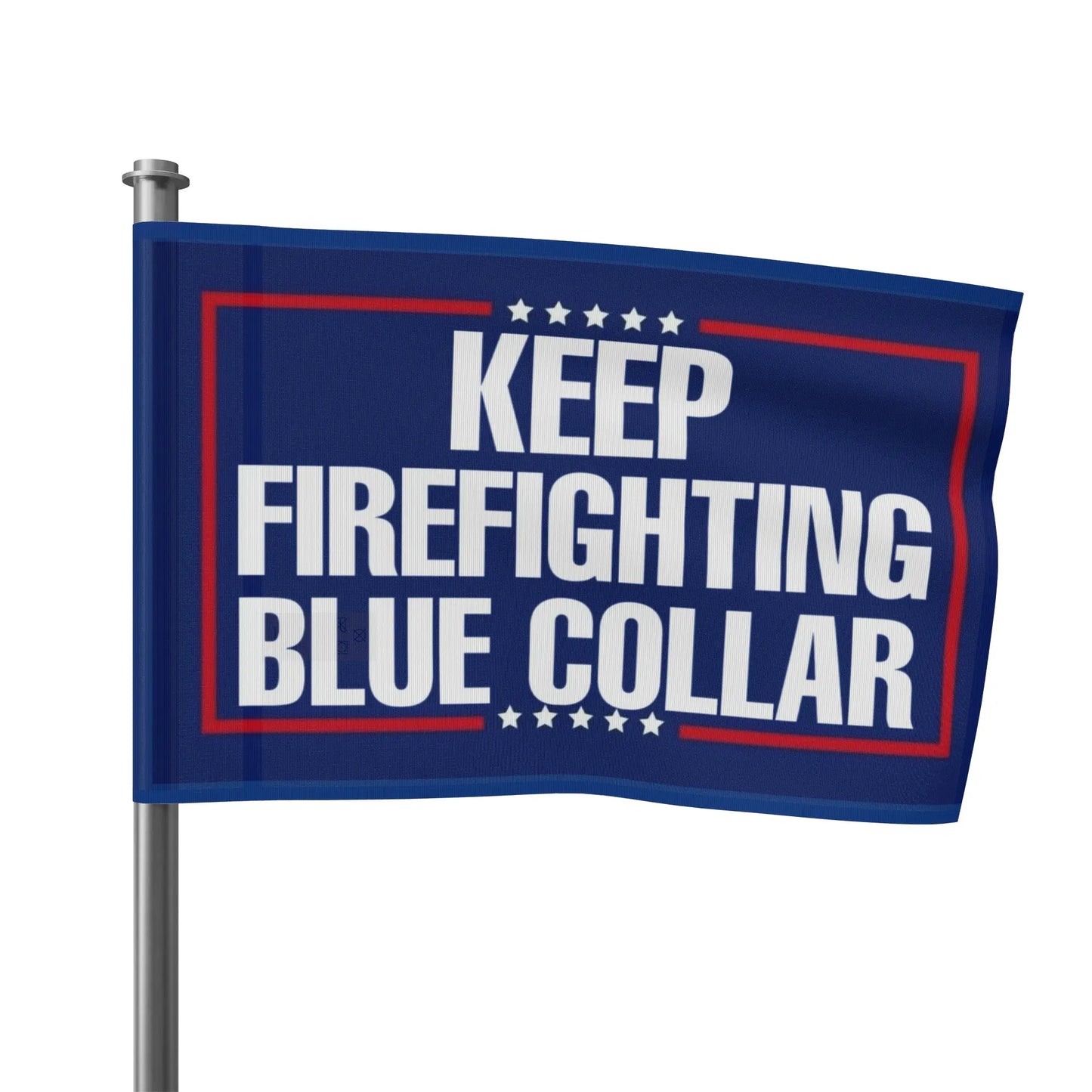 Blue Collar Flag Printify