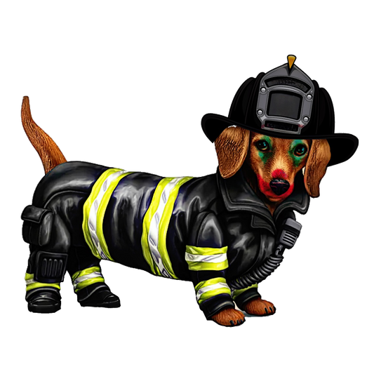 Black Smoke Weenie Dog