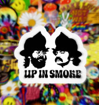 Up In Smoke Black Smoke Sticker LLC