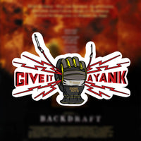 Give It A Yank Black Smoke Sticker LLC