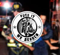 We Search Black Smoke Sticker LLC