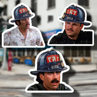 Seinfeld 3 Pack Black Smoke Sticker LLC