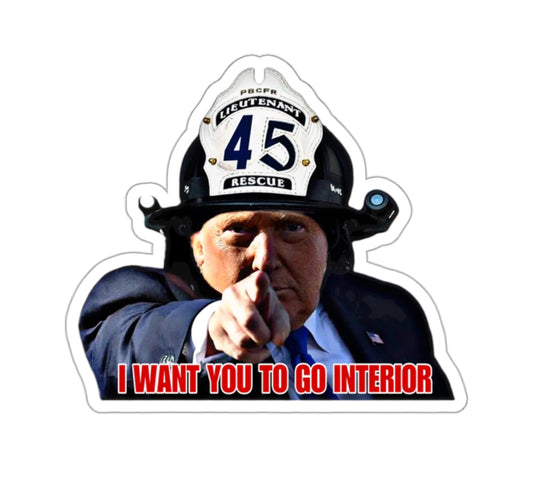 Trump 3 sticker