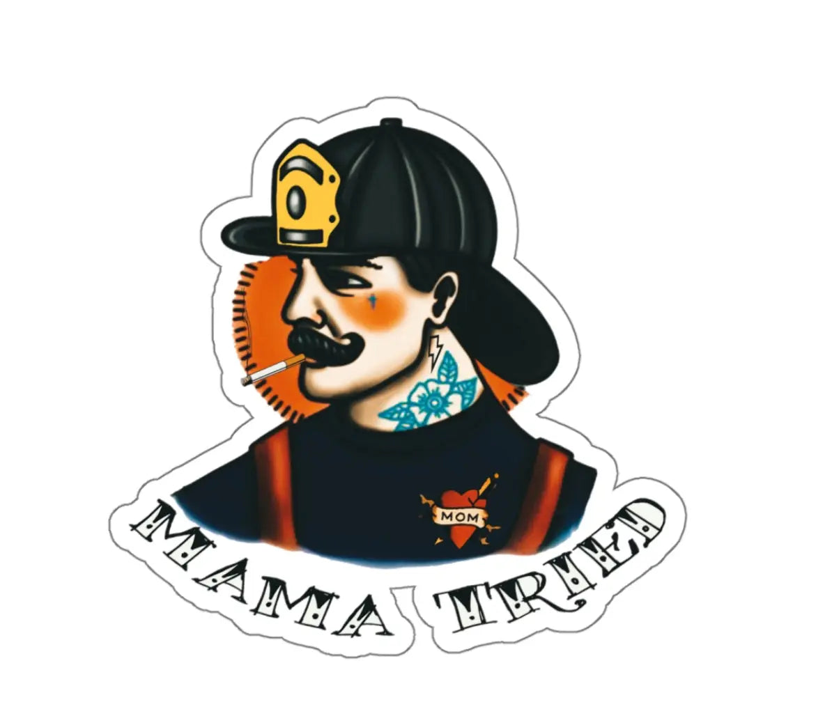 Mama Tried Black Smoke Sticker LLC