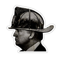 Trump 4 sticker Black Smoke Sticker LLC