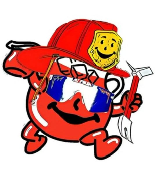 Kool Aid Man Black Smoke Sticker LLC