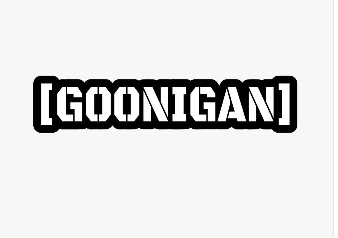 Goonigan Black Smoke Sticker LLC