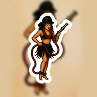Hula 2.0 Black Smoke Sticker LLC
