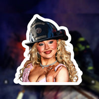Sabrina 2.0 Black Smoke Sticker LLC