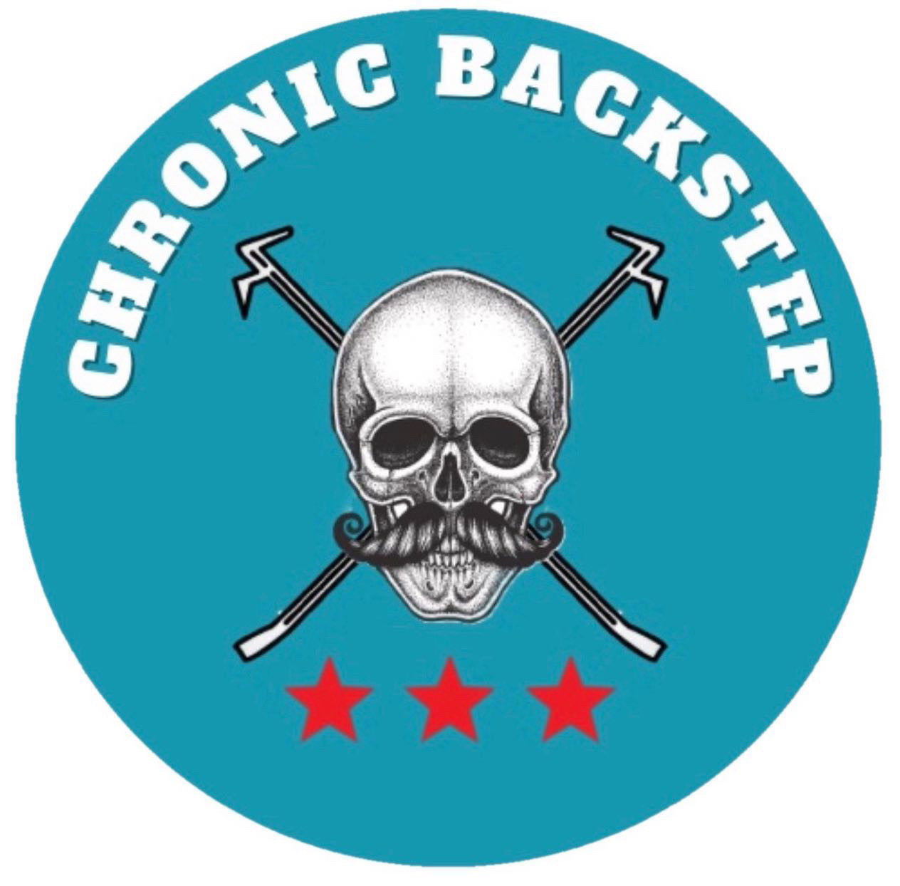 Chronic Backstep (3Pack) Black Smoke Sticker LLC