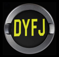 DYFJ Zyn Tyn Black Smoke Sticker LLC