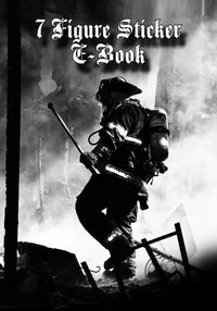 7 Figure Sticker E Book Black Smoke Sticker LLC