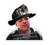Hoodrat Black Smoke Sticker LLC