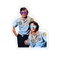The Dynamic Duo Black Smoke Sticker LLC