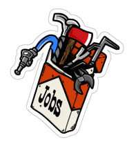 Jobs Box Black Smoke Sticker LLC