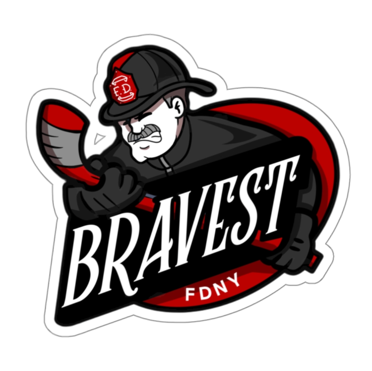 Bravest 2.0 Sticker