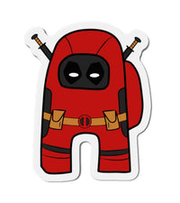 Sus Deadpool Black Smoke Sticker LLC
