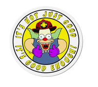 Good Enough Black Smoke Sticker LLC