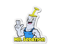 Mr. Sedation Black Smoke Sticker LLC