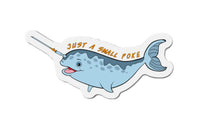 Just A Small Poke Black Smoke Sticker LLC