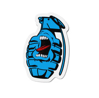 Screaming Grenade Black Smoke Sticker LLC
