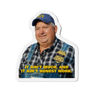 Honest Work Black Smoke Sticker LLC