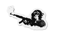 AK Monkey Black Smoke Sticker LLC