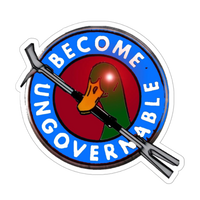 Become Ungovernable (2025) Black Smoke Sticker LLC
