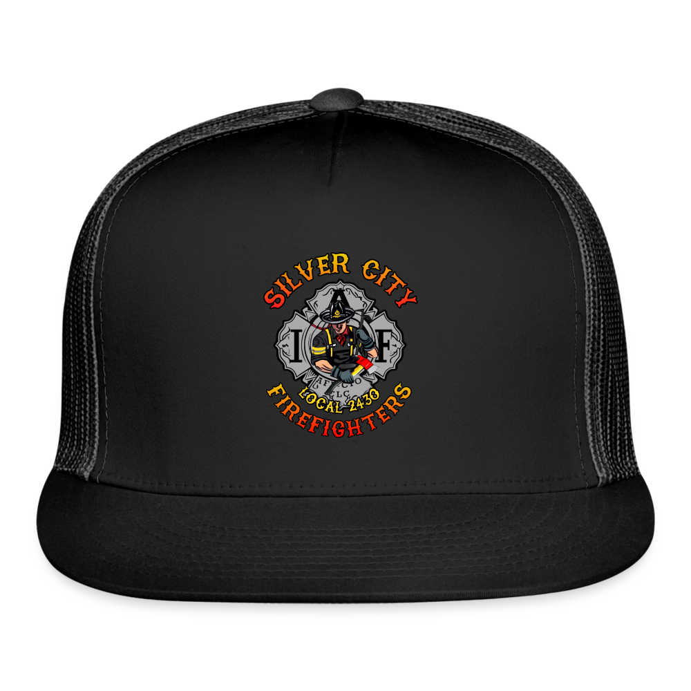 Silver City Bucket Hat (alternate) - black/black